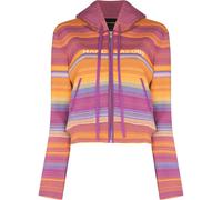 Marc Jacobs The Cropped zip hoodie - Purple XS