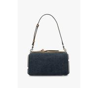 MARC JACOBS The Denim Suede Snapshot Dark Wash Indigo Shoulder Bag Col