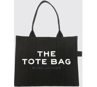 MARC JACOBS The Large Tote Bag in Cotton Canvas with Printed Logo