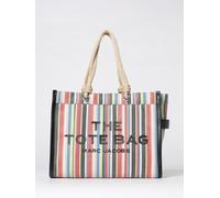 MARC JACOBS The Large Tote Bag in Multicolor Striped PVC
