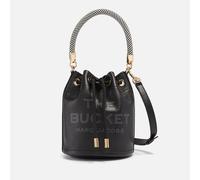 Marc Jacobs The Leather Logo Textured-Leather Bag