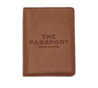 Marc Jacobs The Leather Passport Case - Brown One Size
