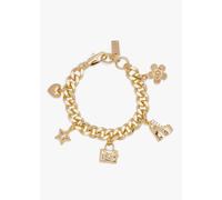MARC JACOBS The Mini Icon Light Antique Gold Charm Bracelet Size: One