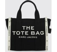 MARC JACOBS The Small Tote Bag in Cotton Canvas with Jacquard Logo
