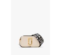 MARC JACOBS The Snapshot Cloud White Multi Leather Camera Bag Size: On