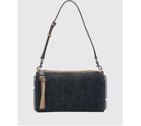 MARC JACOBS The Snapshot Monogram Denim Shoulder Bag with Double J Logo - Size: OS - female