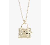 MARC JACOBS The Tote Bag Light Antique Gold Necklace Size: One Size,