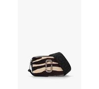 MARC JACOBS The Zebra Calf Hair Snapshot Black & White Leather Camera