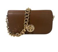 Marc Jacobs turnlock convertible shoulder bag crossbody, Cognac, One Size