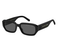 Marc Jacobs Woman MARC 614/S 807/IR Sunglasses Plastic Black Grey Squared