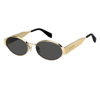 Marc Jacobs Woman MARC 806/S RHL/IR Sunglasses Metal Gold Grey Round Normal