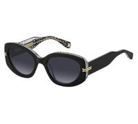 Marc Jacobs Woman MJ 1099/S TAY/9O Sunglasses Acetate Black Grey Squared Shaded