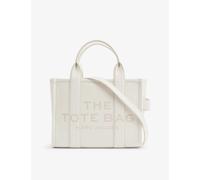 Marc Jacobs Womens Cotton/silver The Leather Small Tote Bag 31x31x14cm