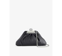 MARC JACOBS The Glam Small Black Leather Clutch Bag Size: One Size, Co