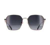 Marc Jacobs Women's Square Gold Black Dark Grey Gradient MARC 729/S Marc Jacobs Gold One Size