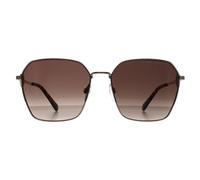 Marc Jacobs Women's Square Gold Havana Brown Gradient MARC 729/S Marc Jacobs Gold One Size