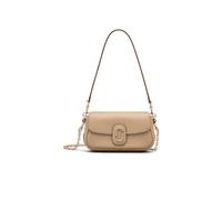 MARC JACOBS Women's The Clover Shoulder Bag, Brown, 1x1x1