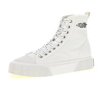 Marc Jacobs Women's The HIGH TOP Sneaker, White, 8 UK