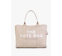 MARC JACOBS Women's The Large Beige Canvas Tote Bag In Beige Size: One