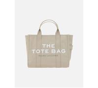 Marc Jacobs Women's The Medium Cotton Tote Handbag with Monogram Women - Beige - Cream
