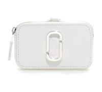 MARC JACOBS Women's The Nano Snapshot Charm Bag, White, 11×2×6