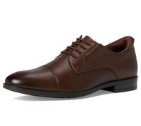 Marc Joseph New York Mens Baker Street Oxford (Hands Free Technology), Brown Napa Leather, 8 Wide