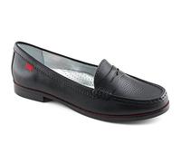 MARC JOSEPH NEW YORK Women's East Village Black Grainy Penny Loafer 9.5
