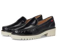 Marc Joseph New York Women's Stanton Rd Loafer Flat, Black Svelte Patent, 7.5 UK