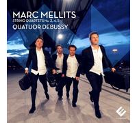 Marc Mellits : Marc Mellits: String Quartets No. 3, 4, 5 CD Album Digipak