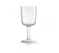 Marc Newson pm812 Tritan Wine Unbreakable Glass Drinkware, 10 oz, White
