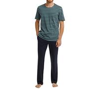 Marc O’Polo Body & Beach Men's M-loungeset-Crew Neck' Pyjama Sets, Green (Mineral 709), L