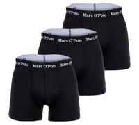 Marc O´Polo Men's Essentials 3-Pack Boxer Shorts, Black, Large