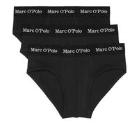 Marc O´Polo Men's Essentials 3-Pack Brief, Black, Medium