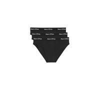 Marc O´Polo Women's Essentials 3-Pack Brief Briefs, Black, Small