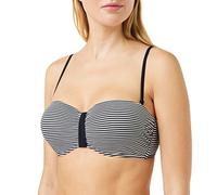 Marc O'Polo Body & Beach Women's Beach W-Bandeau Top Bikini, Black (Blauschwarz 001), 34C (Size: 040C)