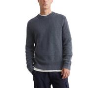 Marc OߴPolo Denim Men's Organic Cotton Round Neck Knitted Jumper, Blue (True Navy), S