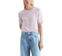 Marc OߴPolo Denim Women's Loose Fit Short Sleeve Jumper, Purple (Light Purple Multi 01), XL