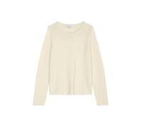 Marc OߴPolo Denim Women's Organic Cotton Jumper with Round Neck, Beige (Chalky Sand), XS