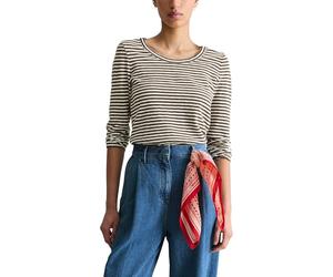 Marc OߴPolo Denim Women's Organic Cotton Striped Long Sleeve Top