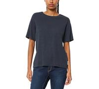 Marc OߴPolo Denim Women's Organic Cotton T-Shirt with Round Neck, Blue (Navy Teal), XS