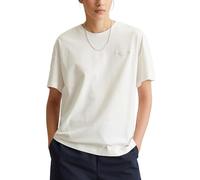 Marc OߴPolo Denim Women's Organic Cotton T-Shirt with Round Neck, White (Silky White), M