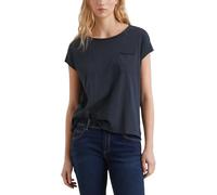 Marc OߴPolo Denim Women's Relaxed Fit Organic Cotton T-shirt, Blue (Scandinavian Blue), XL