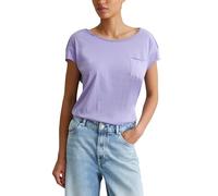 Marc OߴPolo Denim Women's Relaxed Fit T-Shirt with Patch Pocket, Purple (Soft Hibiscus), M
