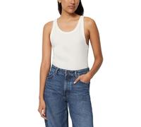 Marc OߴPolo Denim Women's Ribbed Tank Top with Stretch, White (Scandinavian White), L