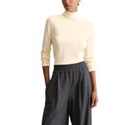 Marc OߴPolo Denim Women's Slim Fit Roll Neck Long Sleeve Top, White (White Blush), S