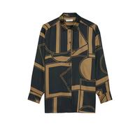 Marc O'Polo geometric-print button-up shirt - Black 38