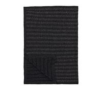 Marc O'Polo Javik Plaid, 70% Cotton 30% Acrylic, Anthracite, 130 cm x 170 cm