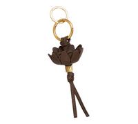Marc O'Polo key fob Kaya Leather Keyring Coffee Brown