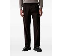 Marc O'Polo Lars pleated straight-leg trousers - Brown S-M-L-XL