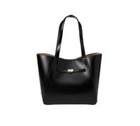 Marc O'Polo Leather shopper bag shoulder bag Tessa Shopper Black